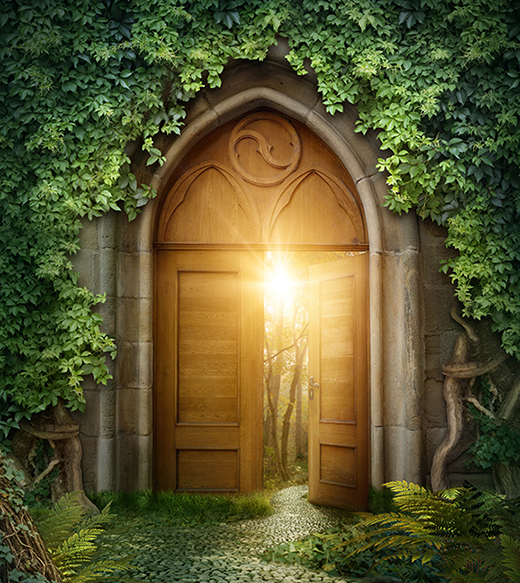Mysterious entrance